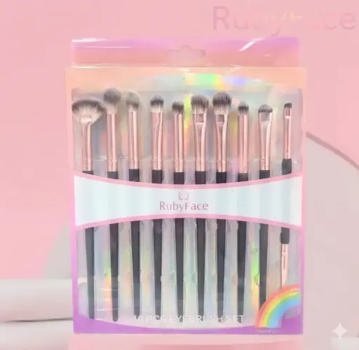 [6972547650236] Ruby Face eyebrush set 10pcs