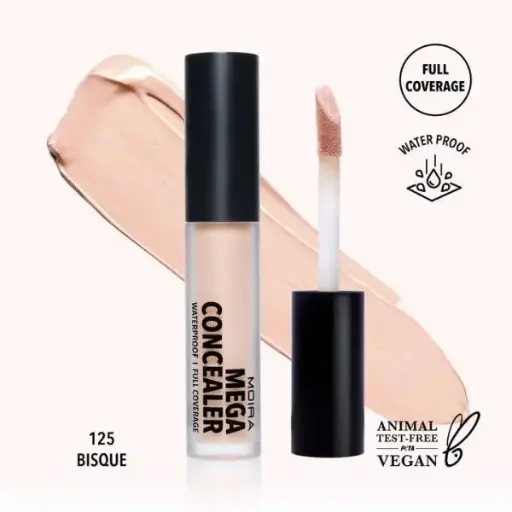 [816180024701] MOIRA Mega Waterproof Concealer (125 Bisque )