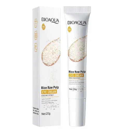 [6974772949123] Contorno de Ojos Reafirmante de Pulpa de Arroz Bioaqua