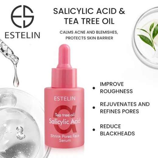 [6971764154923] ESTELIN TEA TREE OIL SALICYLIC ACID 30ML
