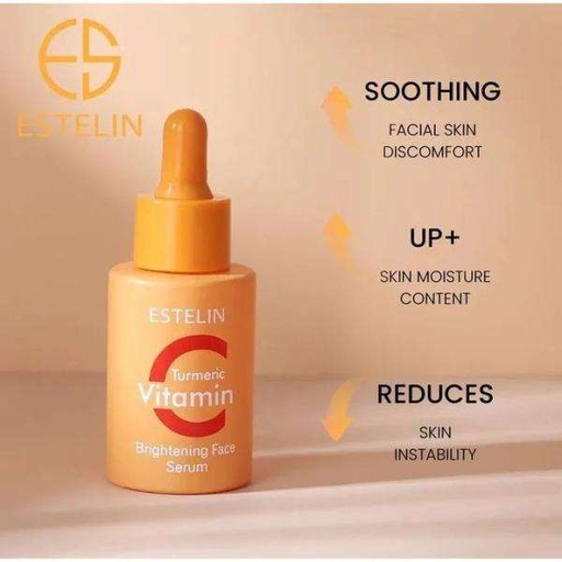[6971764154909] ESTELIN VITAMIN C TURMERIC FACE SERUM 30ML