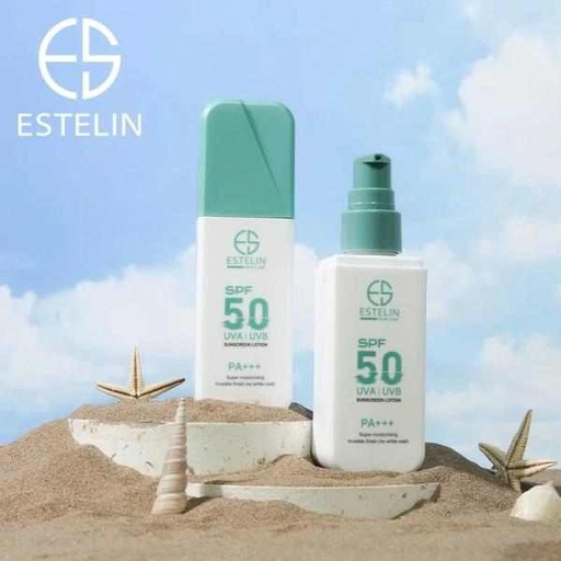 [6971764157276] ESTELIN SUNSCREEN LOTION 50 UVA SUPER MOISTURIZING 75G