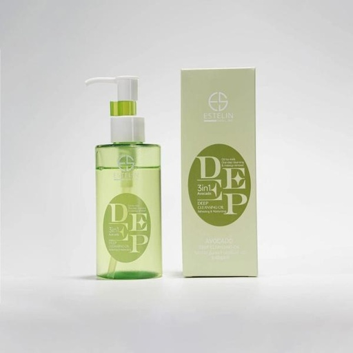 [6971764157252] ESTELIN 3 EN 1 AVOCADO DEEP CLEANSING OIL 130ML