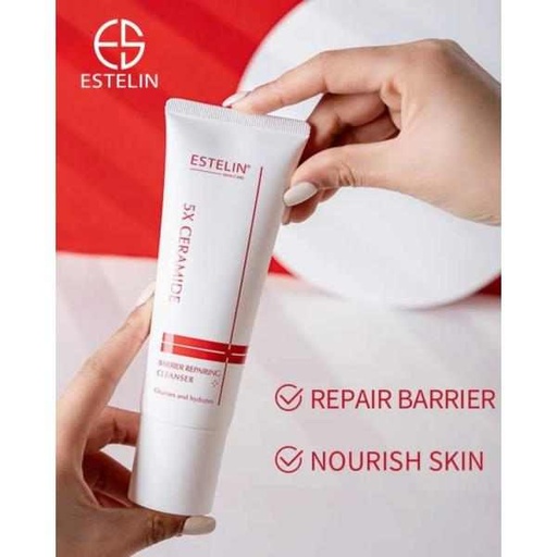 [6971764158501] ESTELIN 5X CERAMIDE BARRIER REPAIRING CLEANSER 120G