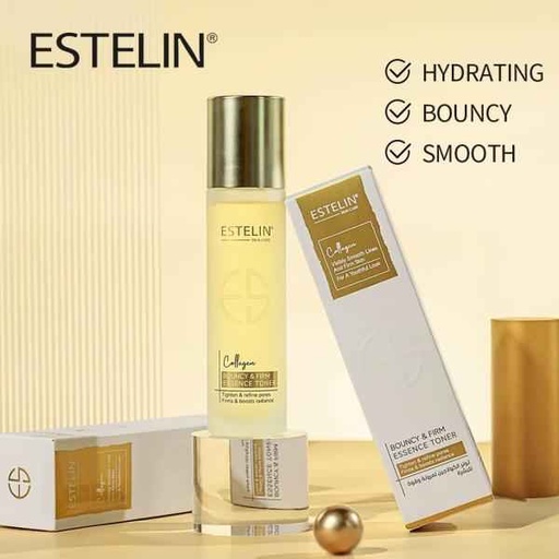 [6971764158730] ESTELIN COLLAGEN BOUNCY & FIRM ESSENCE TONER 100ML