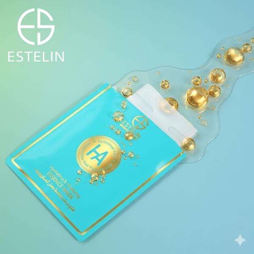 [6971764155906] ESTELIN HYALURONIC ACID HYDRATING Y VITALIZING ESSENCE MASK