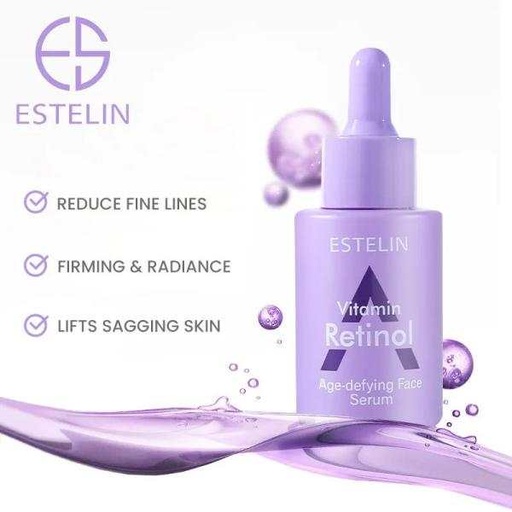 [6971764154947] ESTELIN RETINOL VITAMIN A AGE-DEFYING FACE SERUM 30ML