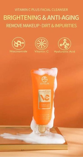 [6971764155319] ESTELIN VITAMIN C PLUS FACIAL CLEANSER 80G