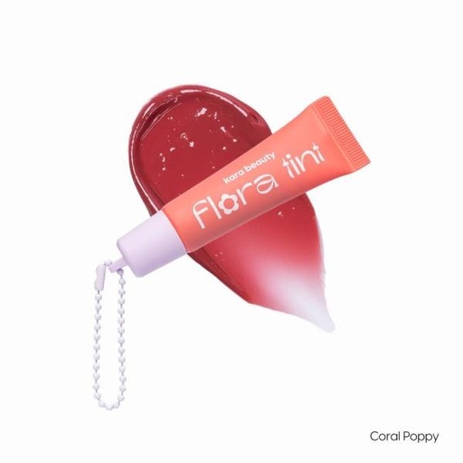 [810112886245] KARA BEAUTY TINTE PARA LABIOS FLORA TINT CORAL POPPY