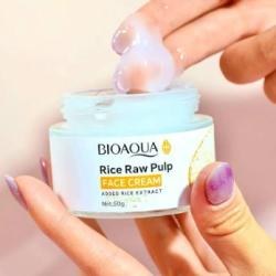 [6976068956303] BIOAQUA RICE RAW PULP FACE CREAM 50G
