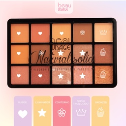 [6924372690192] Beau Visage Natural Solid Palette